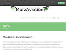 Tablet Screenshot of morzaviation.com